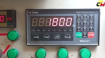 CALIBRATION OF MIGUN ST MI2000A WEIGHING INDICATOR | HOW TO CALIBRATE MIGUN ST MI2000A |