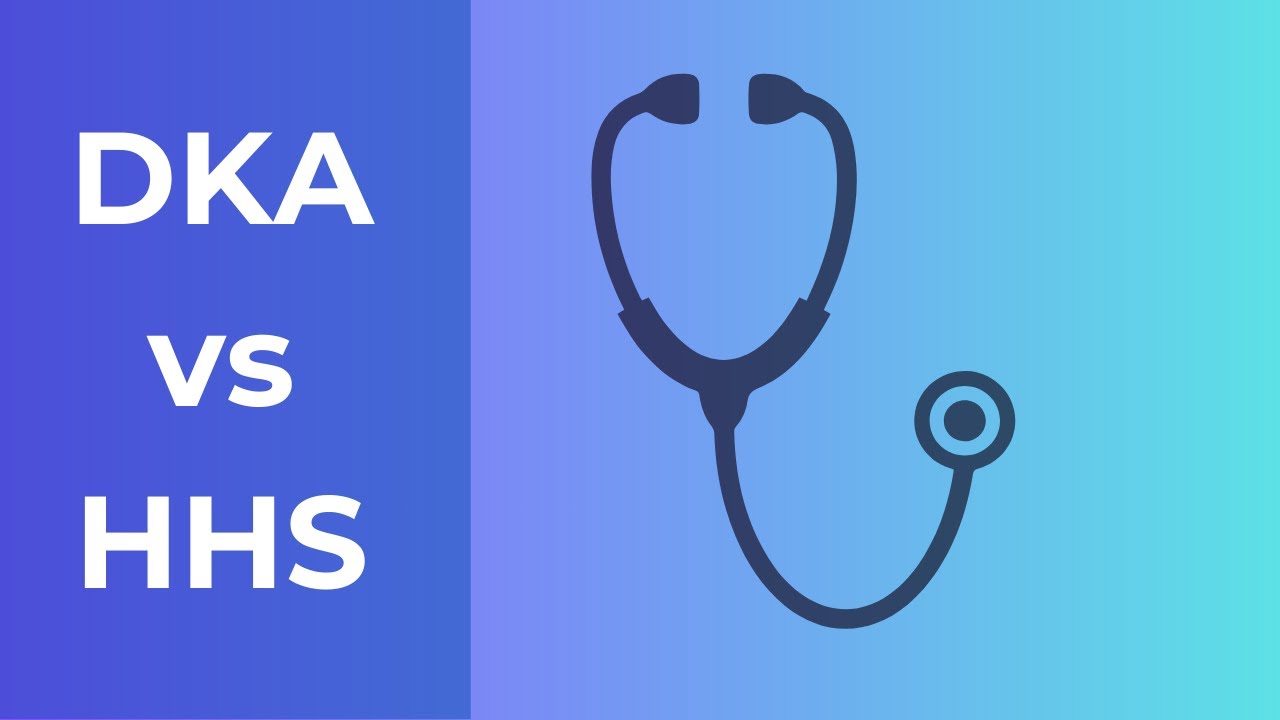 DKA vs HHS Explained in 7 Minutes | Nursing Exam Simplified