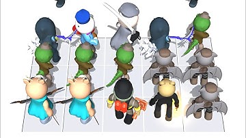 Rainbow Piggy End Chapter - Max Level Gameplay Rainbow Piggy - Merge Gameplay 2