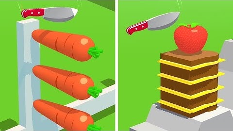 Slice It All Game! Satisfying and Relaxing ASMR Slicing Video NEW UPDATE