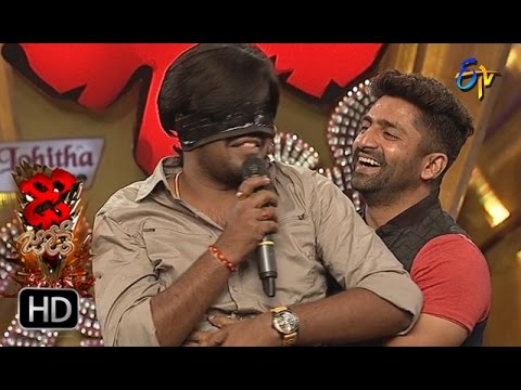 Funny Task | Dhee Jodi | 9th November 2016 | ETV Telugu