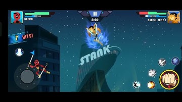 Stickman Heros Fight- All Attacks - Gameplay Part 5 Missions & Fight, Stickman Hero (iOS, Android)