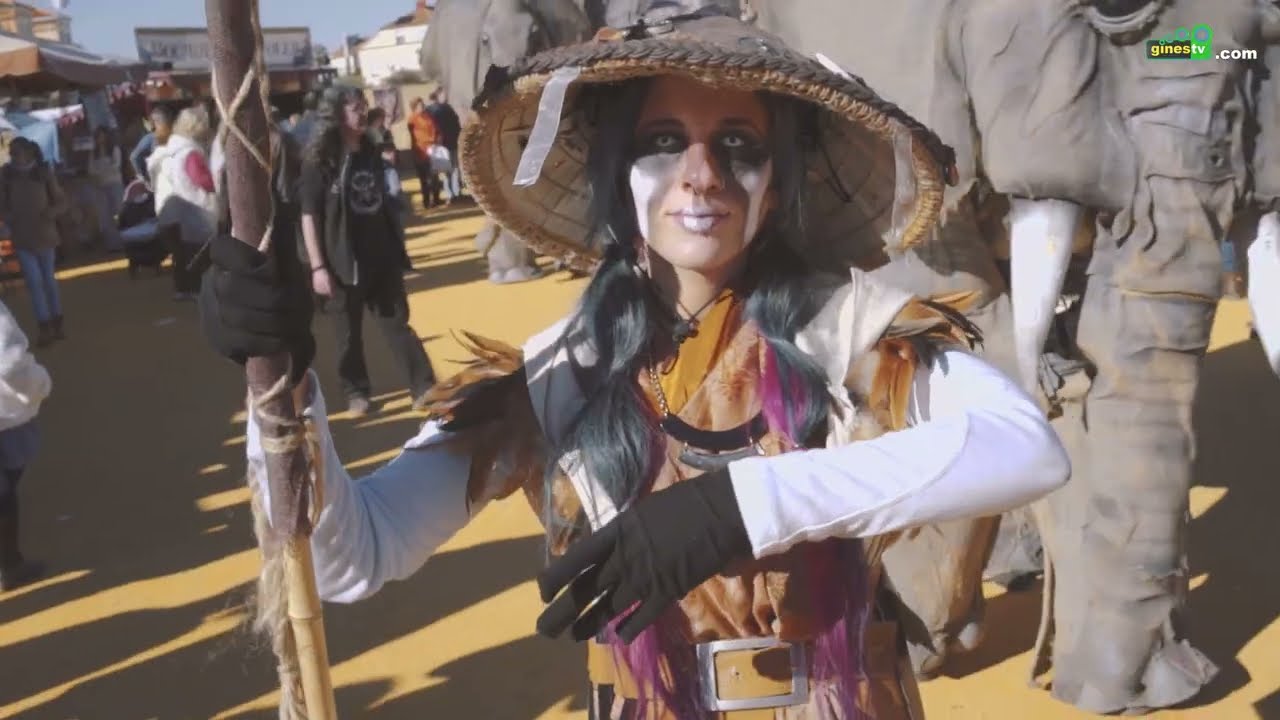 Sábado por la mañana en el Mercado Medieval y Navideño de Gines 2023 (RESUMEN)