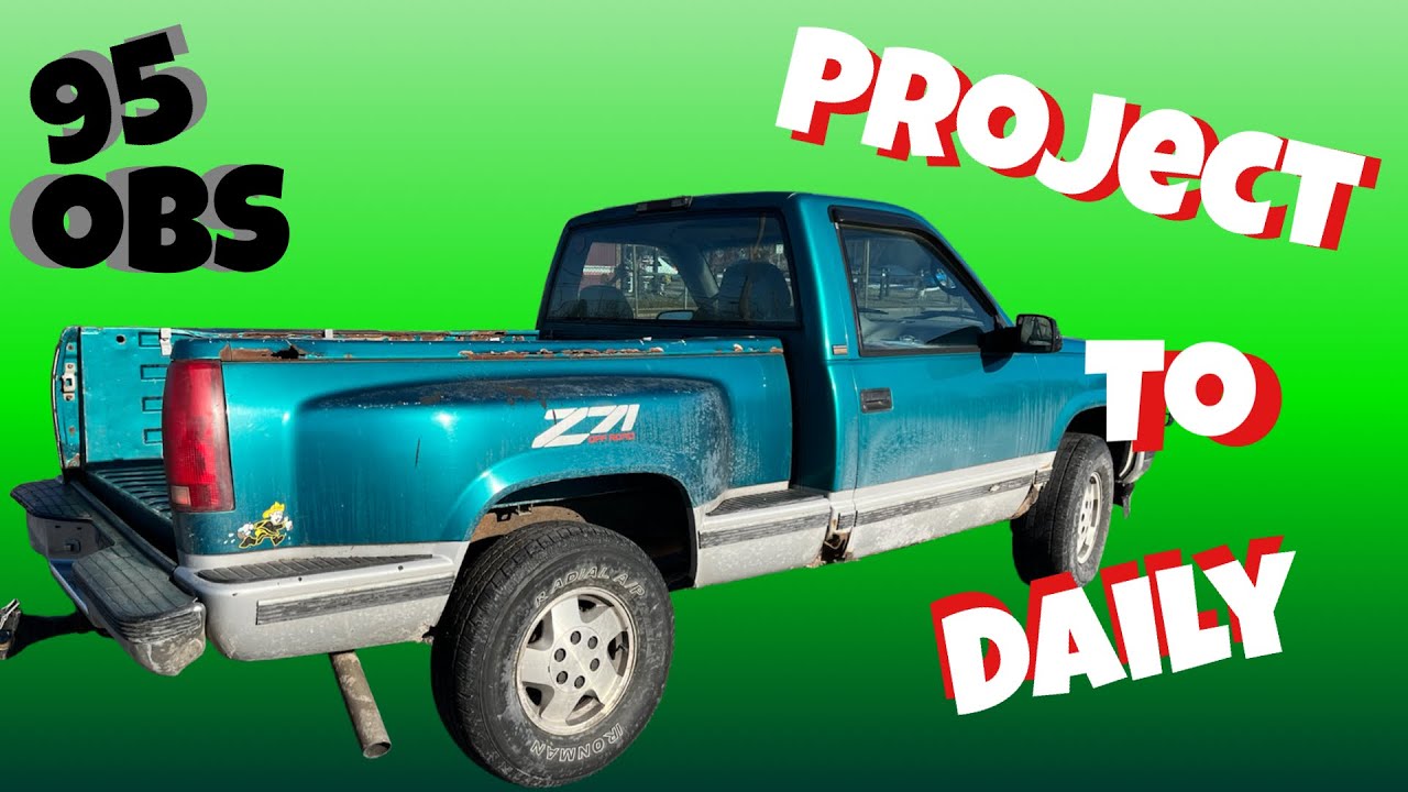 I made my OBS Chevy Silverado Project my daily driver YouTube