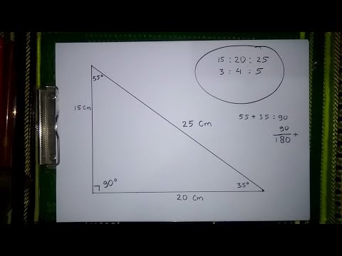 Video: Cara Menggambar Segitiga Siku-siku