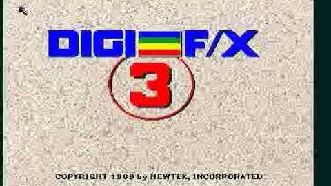 newtek demo reel number 3 for Amiga