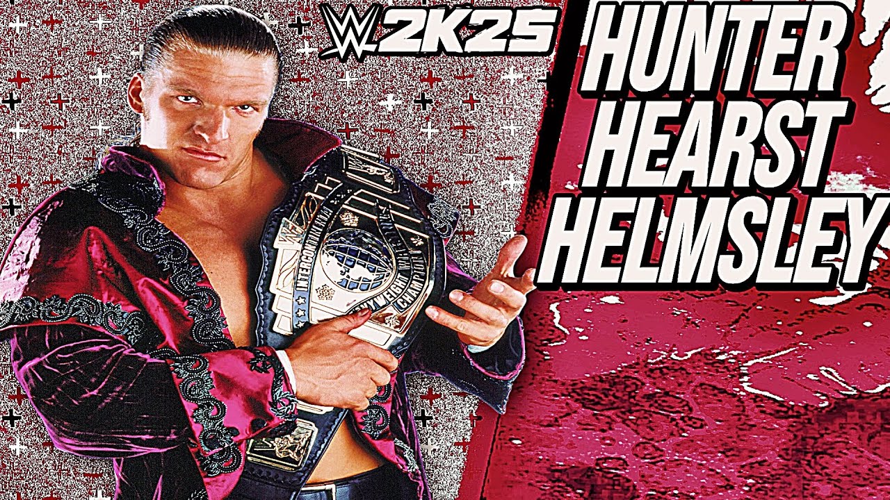 WWE 2K25 - Hunter Hearst Helmsley Signatures and Finishers 
