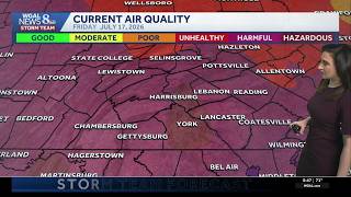 ALERT: Harmful to hazardous air quality this morning