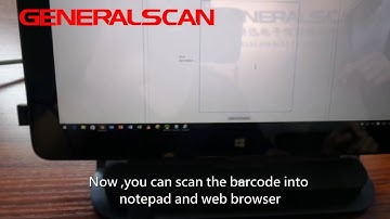 Generalscan M500BT work with D100BT bluetooth dongle, connect with Windows