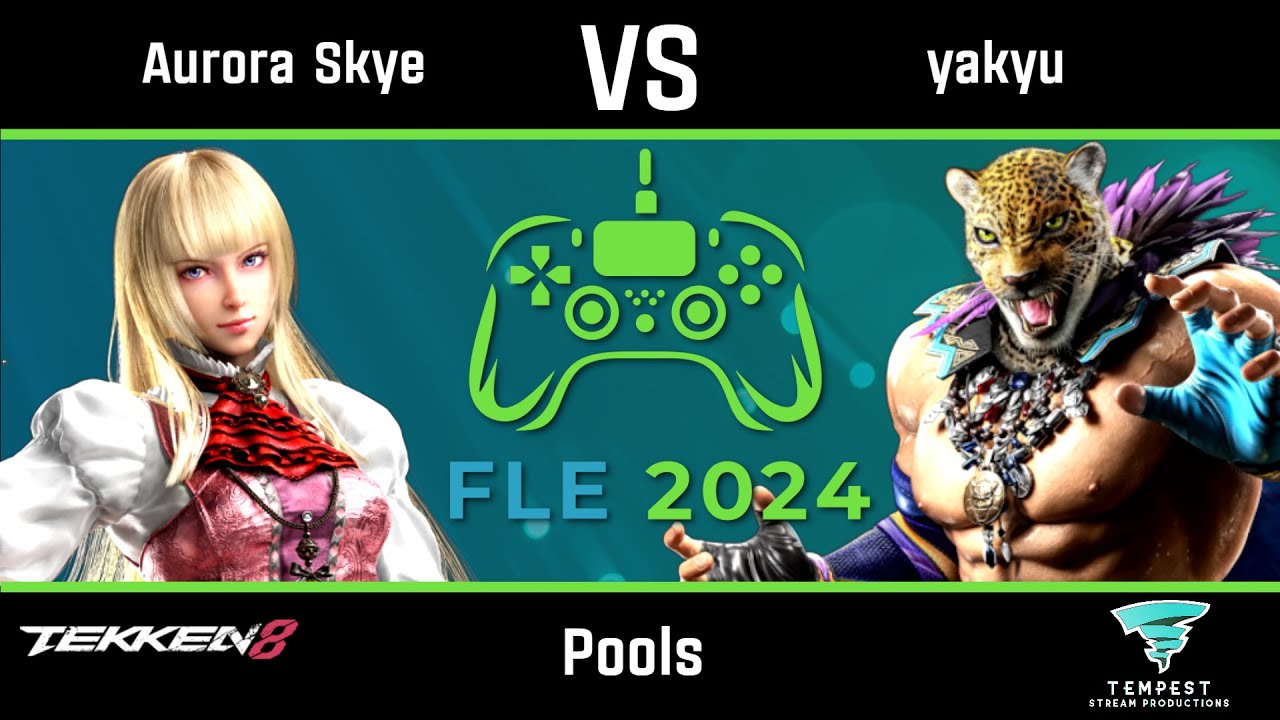 Aurora Skye (Lili) vs yakyu (King) - Tekken 8 Pools - FLE 2024 - YouTube