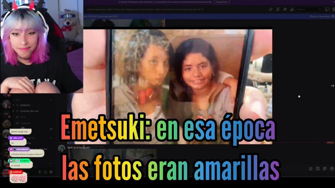 Emetsuki reacciona a su foto antigua - YouTube