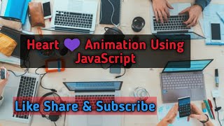 Heart Animation Using JavaScript 🔥| #programming#shorts #heart