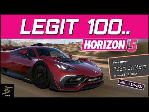 This is what 200+ days played looks like Forza Horizon 5