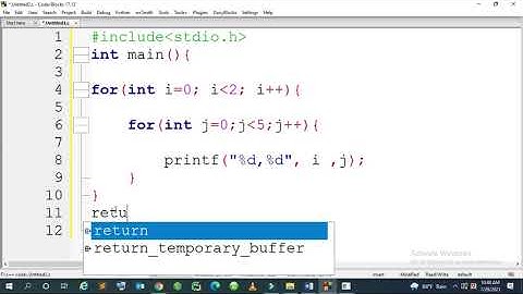 nested loop in c programming bangla tutorial | সি প্রোগ্রামিং | C Programming Bangla
