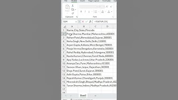 #excel #shorttrick #splittext #formula #shortsvideo #shorts