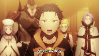 Subarus Emotional Speech Before The Final Battle Re Zero