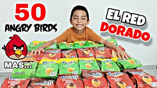 💥Abrí MUCHOS VUALA SOPRESA Angry Birds y me SALIO LA COLECCIÓN COMPLETA ✅o no? salió Red dorado?