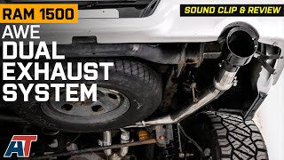 20092018 5.7L RAM 1500 AWE Dual Exhaust System Rear Exit Review & Sound Clip