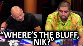 Rob Yong Taunts Nik Airball After Taking Him To ValueTown In Million Dollar Game @HustlerCasinoLive