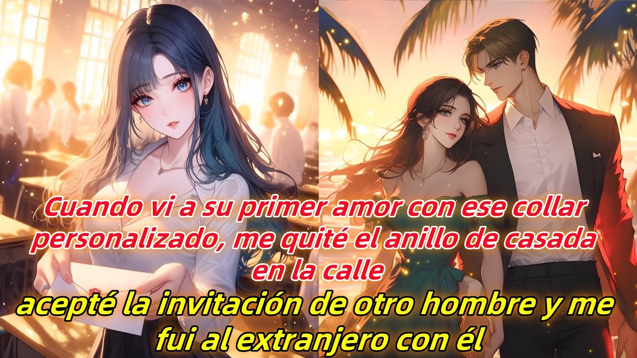 La vi con ese collar personalizado,me quité el anillo de casada,acepté la invitación de otro hombre.