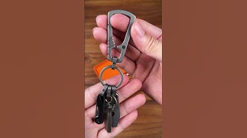 Is This the Best Titanium Keychain for Your EDC Setup? #edc #keychain #edcgear #titaniumgear