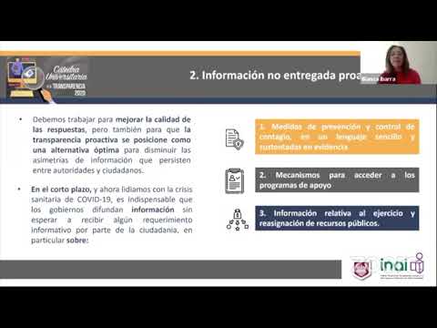 La transparencia revitaliza los sistemas democráticos.