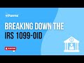 Breaking down irs form 1099oid