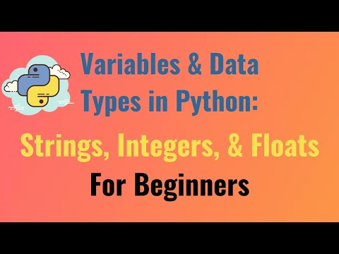 Strings, Integers, & Floats in Python Explained