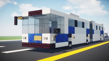 Minecraft MTA New Flyer D60HF Bendy Bus Tutorial