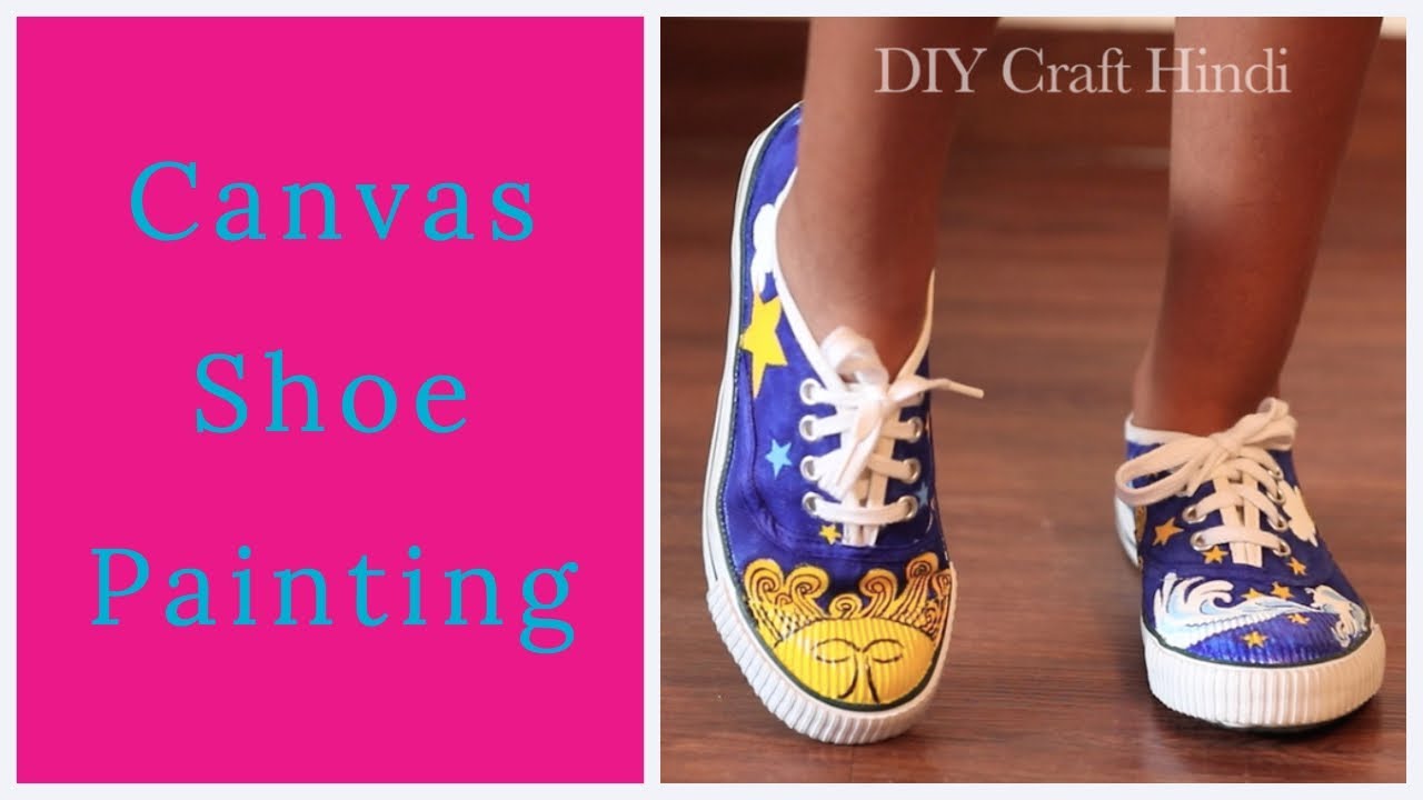 DIY Canvas Shoe Nail Art - wide 5