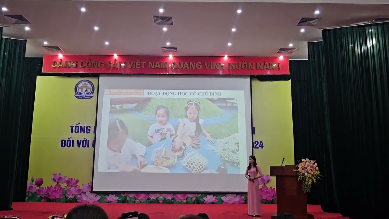 Bài thuyết trình mầm non xuất sắc 2024