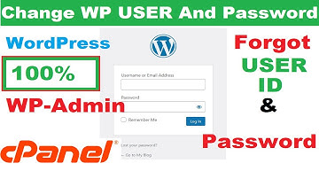 How to Change WordPress Admin Username and Password | WP Admin User Password Reset | PhpMyAdmin