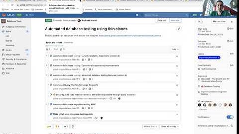 GitLab 14.2 Kickoff - Enablement:Database