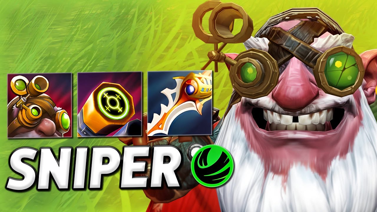 SNIPER 390 Ловкости, Фраги = Стаки / World of Dota