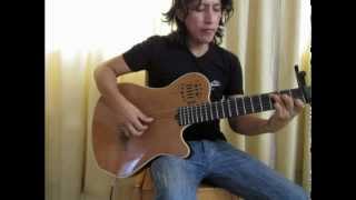 Video thumbnail of "Cuando Un Amor Se Va - (LOS APUS) Por Arturo Huaman Ramos (Solo primera Guitarra)"