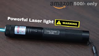 Black Cat 500mW Rechargeable Green LASER Light | Gadgets #1