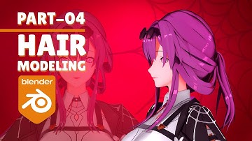 Honkai Star Rail - Kafka FanArt PART-04 | Hair Modeling | @shionmgr