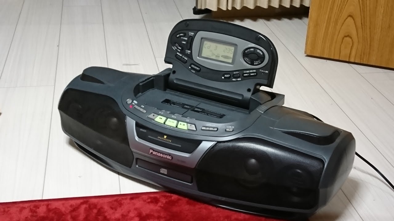 Panasonic RX-ED90ラジカセ Panasonic RX-ED90 Japanese version (unboxing,device from