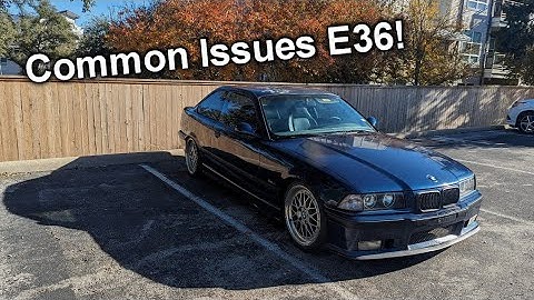Most Common Issues on an e36 BMW! What you will need to replace