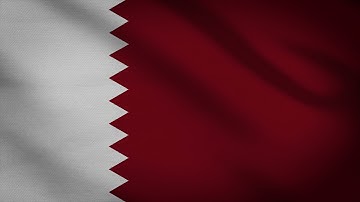 Qatar National Flag 3D Waving Ultra 4K Free | Qatar flag and Anthem, Qatar Flag Animation