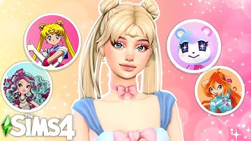 RECREATING ICONIC CHARACTERS IN THE SIMS 4!🌙