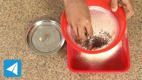 Using grain sizes to separate materials | Separation Methods | Physics