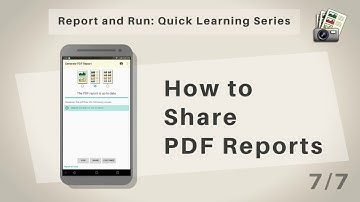 Quick Learning Series (Android): Sharing PDF Reports (7/7)