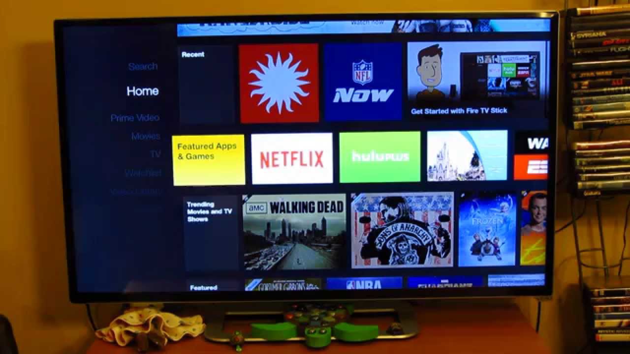 Amazon Fire TV Stick Menu Screens YouTube
