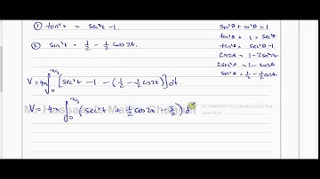 WMA02/01 IAL (Edexcel) C34 JUNE 2014 IAL Q12(b)  Integrating Trig Functions