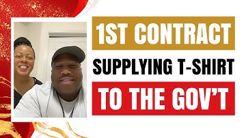 We Supplied T-Shirts to the Government!