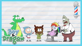 Barber Shop - Boy & Dragon | Cartoons for Kids | WildBrain Fizz