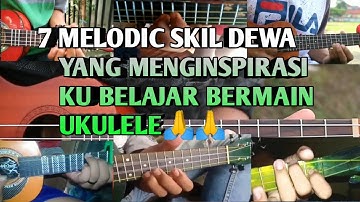 7 SKILL PRO MELODIC UKULELE SENAR 4 | SKILL DEWA