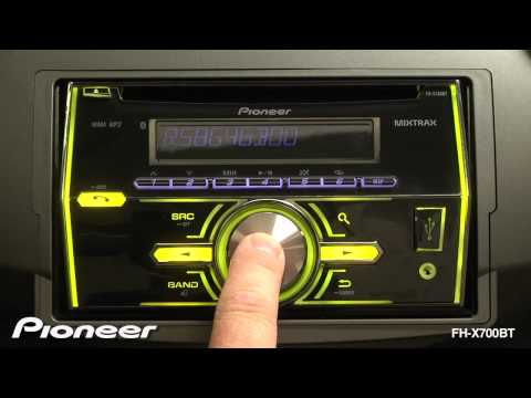 Jaguar X-type Radio Install with Pioneer FH-X720BT | Doovi fh x700bt wiring diagram 