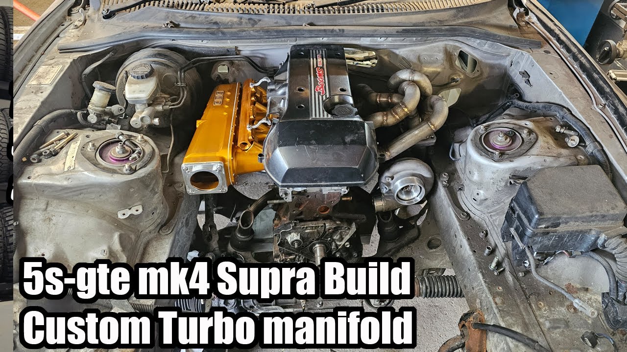 5s Beams MK4 Supra build - Turbo manifold fabrication